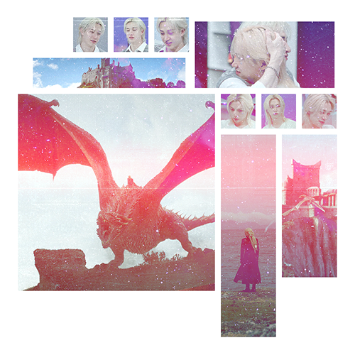 chanlix hotd au moodboard